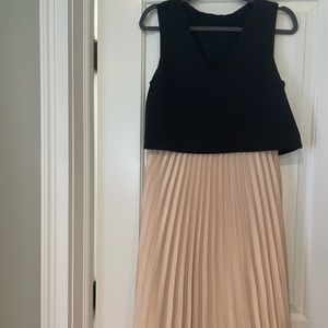 DonnaKaran New York black and cream dress - new with tags